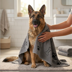 Microfiber Dog & Cat Drying Towel–Super Absorbent Quick Dry Bath Towel