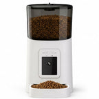 Automatic Pet Feeder for Cats & Dogs - WiFi App, Timed Meals & More