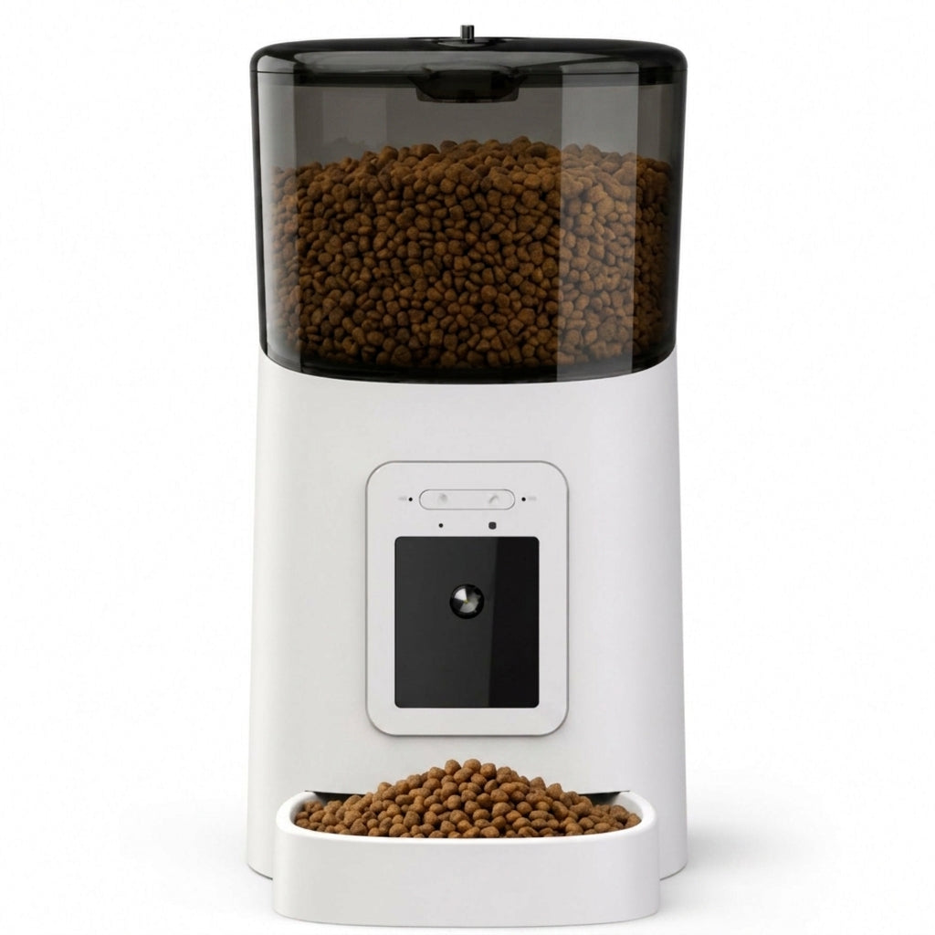 Automatic Pet Feeder for Cats & Dogs - WiFi App, Timed Meals & More