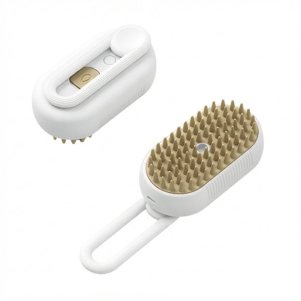 Steam Pet Grooming Brush for Dogs & Cats – Fur Remover & Deshedding