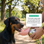 Portable Stainless Steel Dog Water Bottle