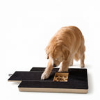 Pet Nail Scratch Board w/ Treat Drawer-Mental Enrichment Grooming Tool