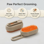 Steam Pet Grooming Brush for Dogs & Cats – Fur Remover & Deshedding