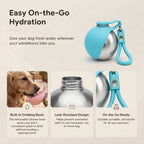 Portable Stainless Steel Dog Water Bottle
